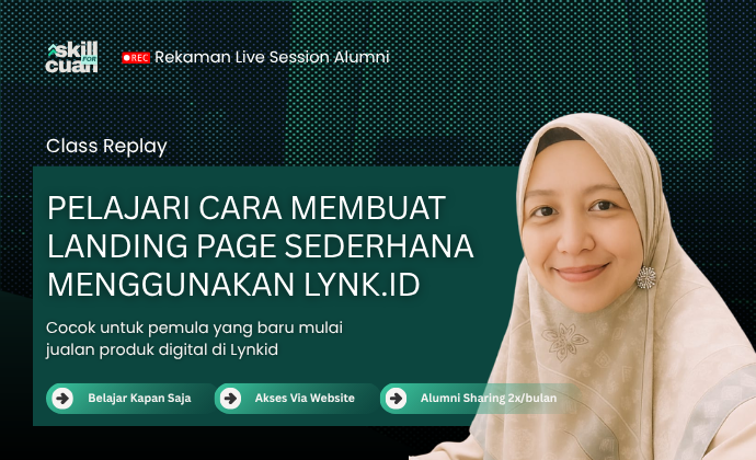 Pelajari cara membuat landing page sederhana menggunakan Lynkid